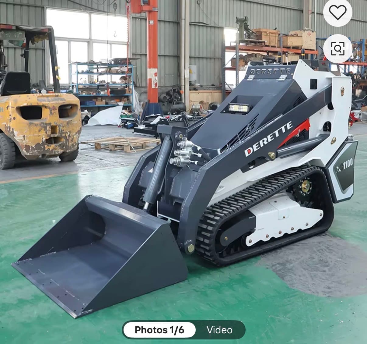 Derette XC1100 mini skid steer