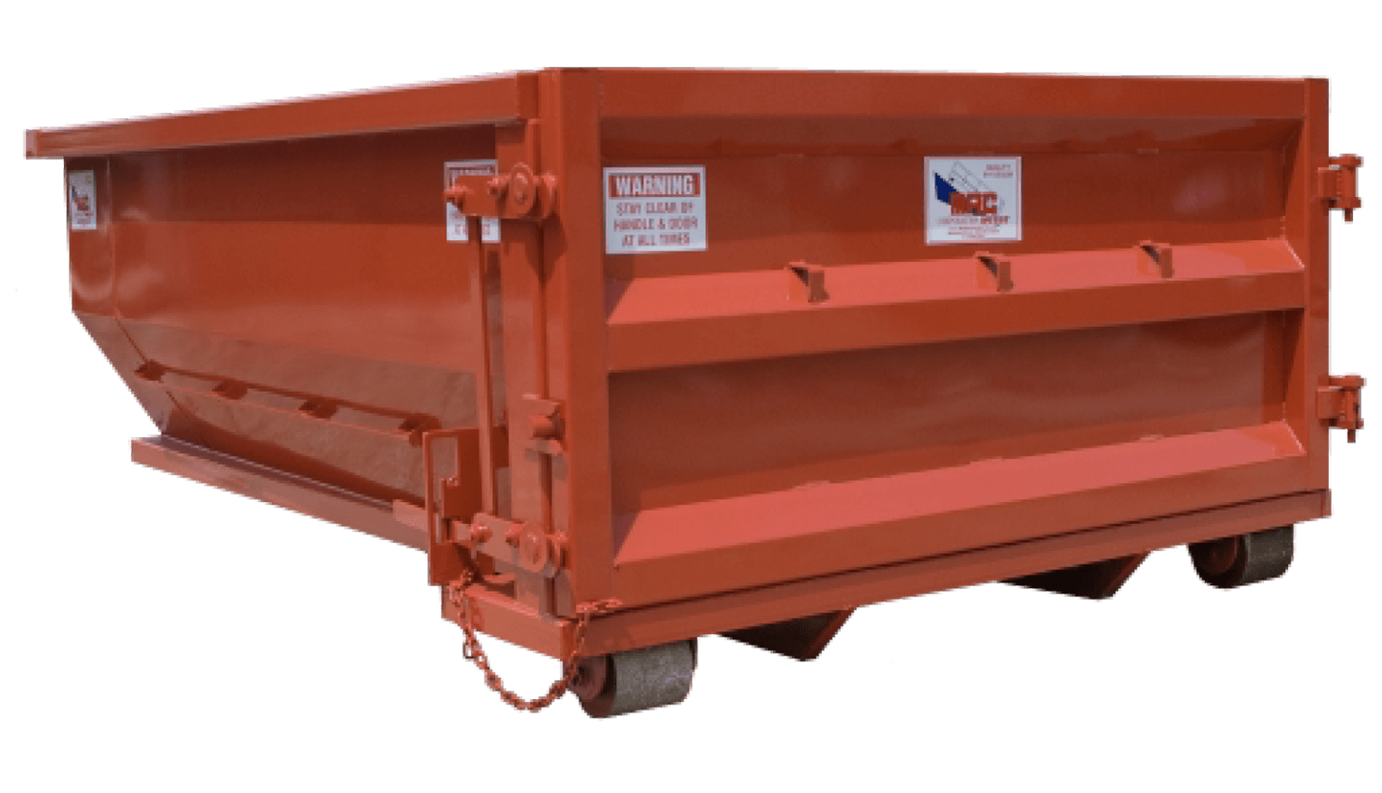 10 yard tub-style dumpster